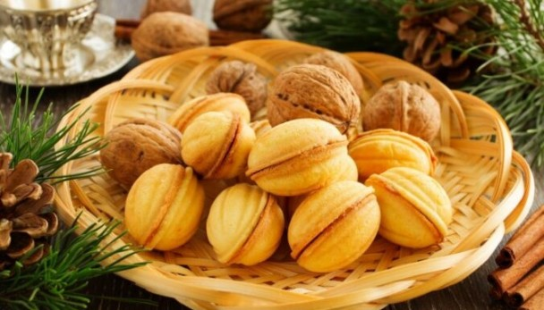 Пирожные "Орешки со сгущенкой", 700 гр.